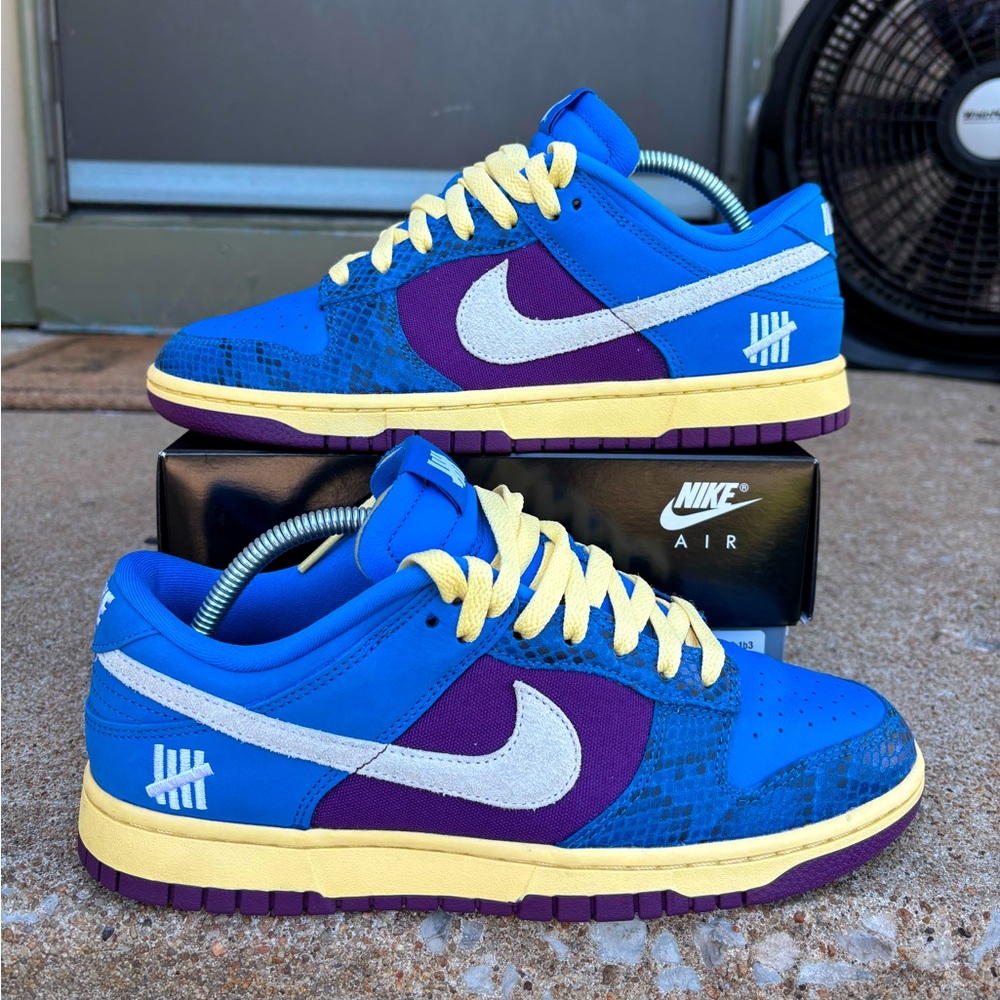 Nike dunk low undefeated ‘5 on it’ size 8.5 men’s